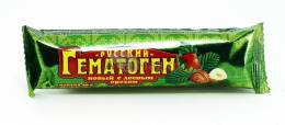 Гематоген русский с лесным орехом 40г 10 шт