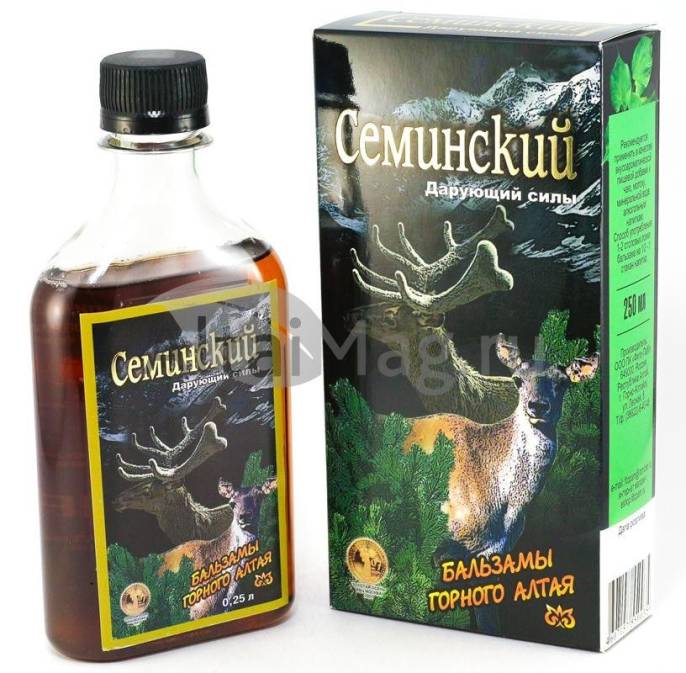 Бальзам Семинский дарующий силы 250мл