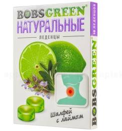 Бобс Грин леденцы с шалфеем и лаймом