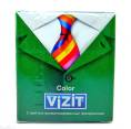 Презервативы VIZIT Color Цветные ароматизированные 3 шт