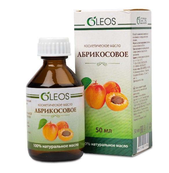 OLEOS Косметическое масло Абрикосовое 50мл