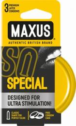 Презервативы MAXUS Special точечно ребристые 3 шт