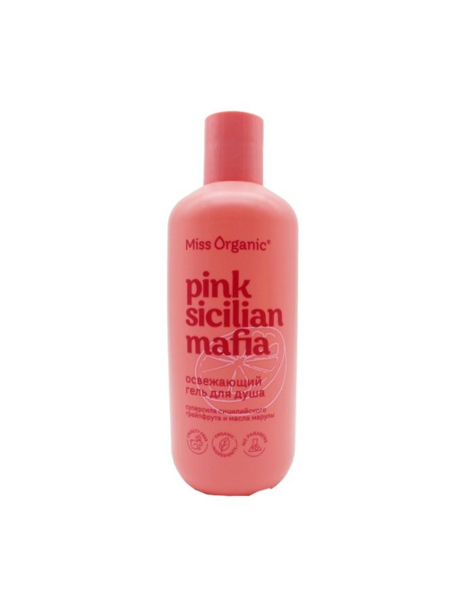 Гель для душа Освежающий Pink sicilan mafia Miss Organic 290мл