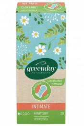 Прокладки GREEN DAY Panty Soft экстракт ромашки 20шт