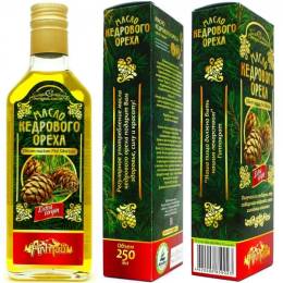Масло кедрового ореха «Алтай Extra virgin», 250 мл