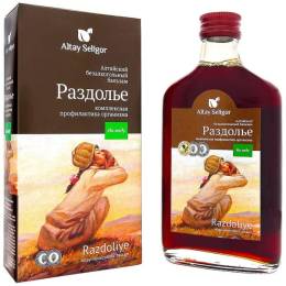 Медовый  бальзам «Раздолье» для иммунитета, 250 мл.