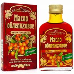 Масло облепиховое «Алтай Premium», 100 мл.