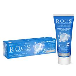 ROCS Рокс Зубная паста Отбеливающая Белый Стих