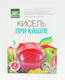 Кисель при кашле Леовит 20 г 5 штук