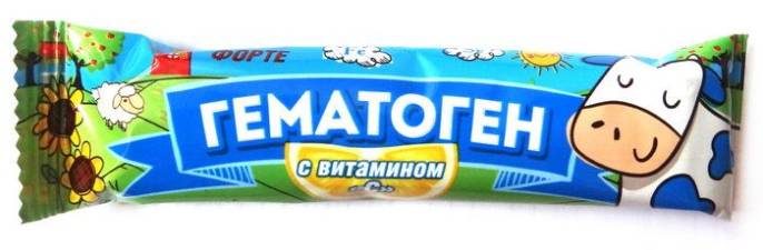 Гематоген форте с витамином C 40 г