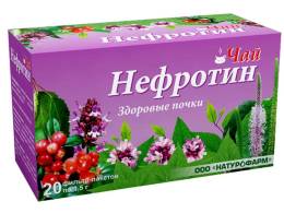 Фиточай Нефротин почечный 20 пакетиков