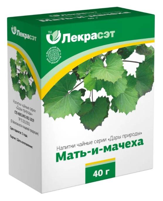 Мать и мачеха листья чайный напиток 40г