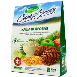 Каша кедровая «Сила Алтая» питательная, 200 гр.