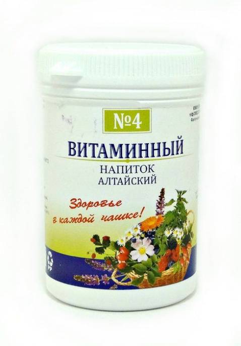 Витаминный чайный напиток Алтайский №4 50г
