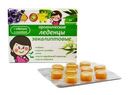 Леденцы Эвкалиптовые чабрец и солодка