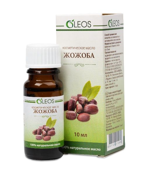 OLEOS Косметическое масло Жожоба 10мл