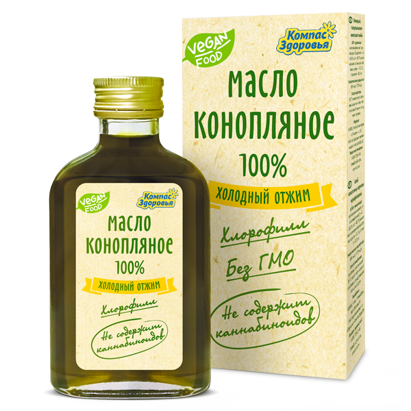 Масло конопляное 100 мл