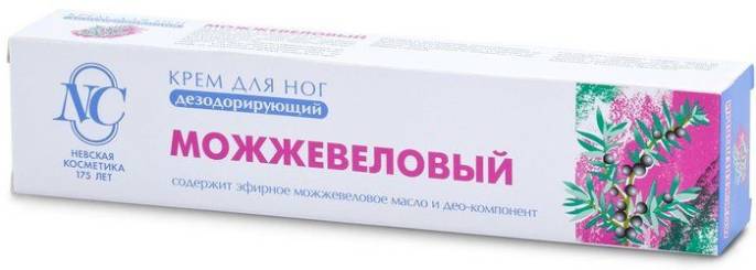 Крем Можжевеловый для ног дезодорирующий 50мл