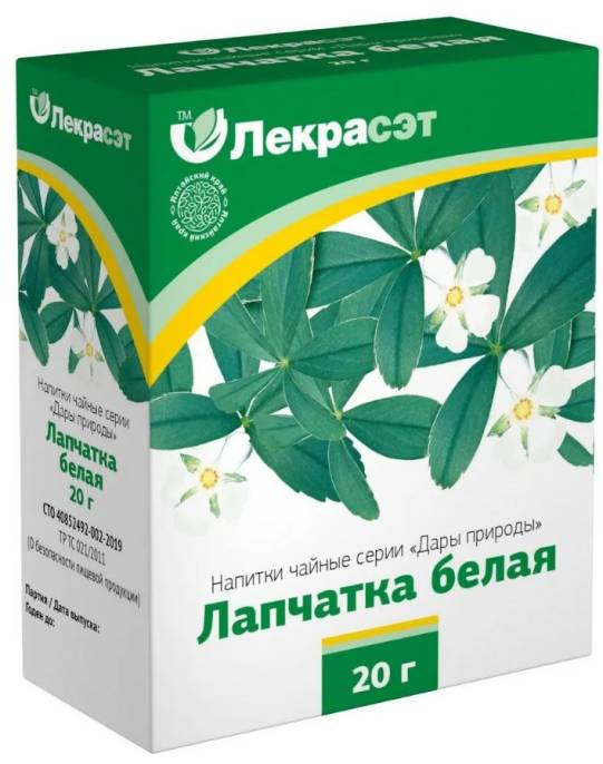 Лапчатка белая корень чайный напиток 20г