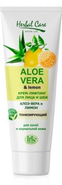 HERBAL CARE Крем лифтинг для лица Алоэ вера и лимон 100г
