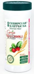 Клетчатка Сибирская Супербрусника банка 280 г