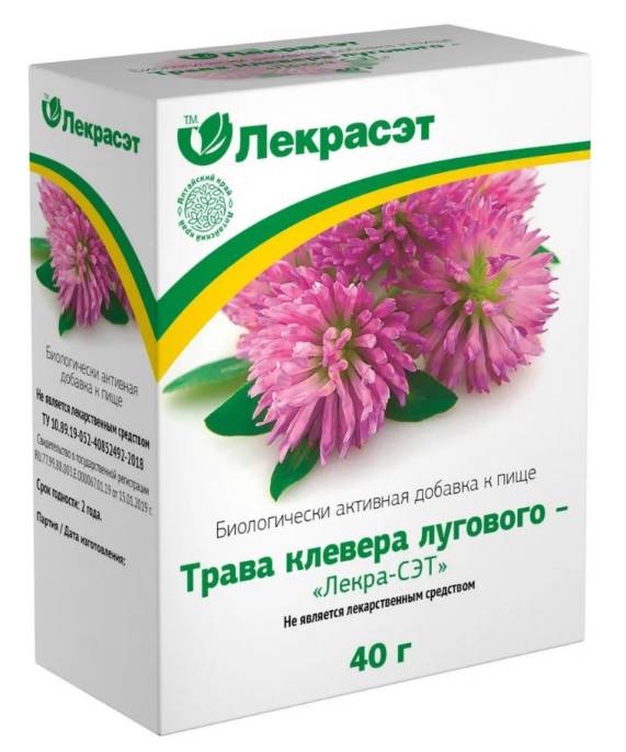 Клевера лугового трава Лекра Сэт 50г