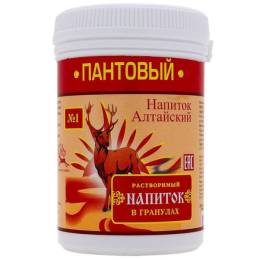 Пантовый растворимый напиток в гранулах №1, 50 гр.