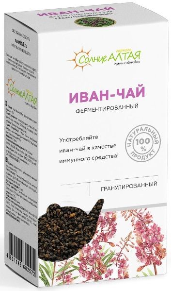Иван чай листовой гранулированный Солнце Алтая 30г