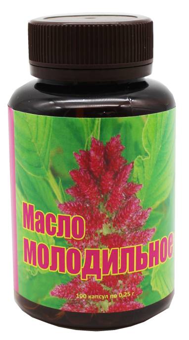 Масло молодильное амарантовое 100 капсул