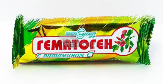 Гематоген народный с витамином C 40г