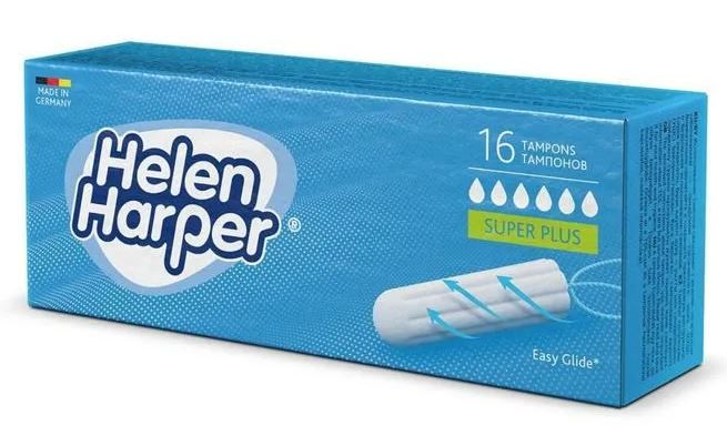 Тампоны Helen Harper Super Plus без аппликатора 16шт