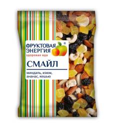 Сухофрукты Фрути Смайл фруктово ореховые 50г