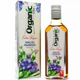 Льняное масло «Organic life» для сердца и сосудов, 250 мл