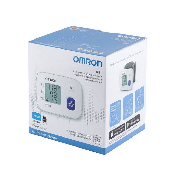 Тонометр OMRON RS1 автоматический на запястье