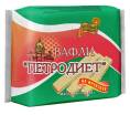 Вафли Невские какао шоколадные на фруктозе Петродиет 95 г