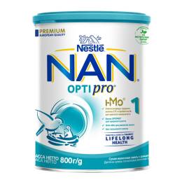 Nestle Смесь НАН 1 OPTIPRO сухая молочная 800г