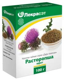 Расторопша шрот чайный напиток 100г