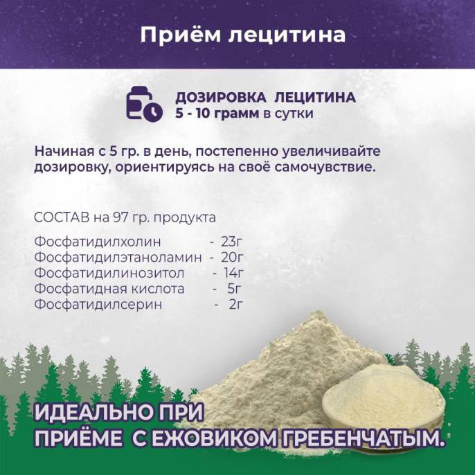 Лецитин Соевый порошковый 150г