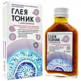 Глеятоник с шиповником для здоровья печени, 100 гр.
