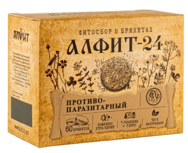 Алфит 24 Противопаразитарный 60г