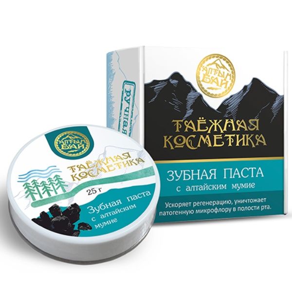 АЛТЫНБАЙ Зубная паста С мумие 25г