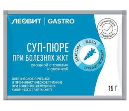 Суп Gastro овощной с травами и овсянкой Леовит 15г