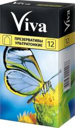 Презервативы Viva ультратонкие 12 шт