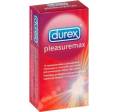 Презервативы Durex Pleasuremax с ребрами и пупырышками 12 шт