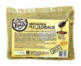 Мочалка льняная Медовая 130г