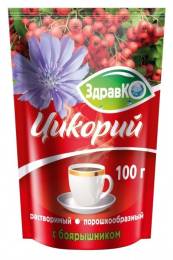 Цикорий растительный дойпак ZIP с боярышником ЗдравКо 100 г