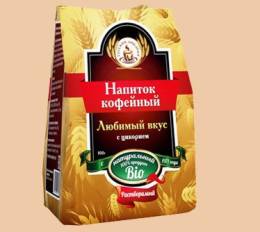 Напиток кофейный Любимый вкус растворимый с цикорием пакет 100г