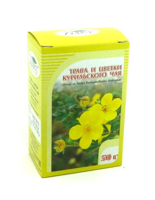 Курильский чай трава и цветки 50г