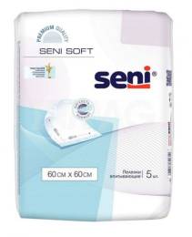 Пеленки Seni Сени Софт 60 на 60 5шт