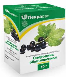 Смородина лист чайный напиток 30г